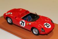 BBR Models 1963 Ferrari Ferrari 250 P - 24h Le Mans #21- LUXURY - Red