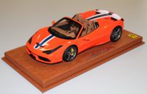 Ferrari 458 Speciale A - FLUORESCENT RED / WHITE - [sold out]