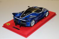 BBR Models  Ferrari Ferrari FXXK - BLACK METALLIC - #17 - Blue metallic