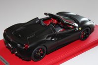 BBR Models 2015 Ferrari Ferrari 488 Spider - MATT BLACK - Black Matt