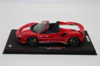 BBR Models Ferrari # Ferrari 488 PISTA Spider - ROSSO CORSA - Rosso Corsa