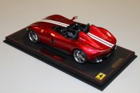 BBR Models  Ferrari Ferrari Monza SP2 - ROSSO FUOCO - Red Metallic