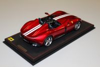 BBR Models  Ferrari Ferrari Monza SP2 - ROSSO FUOCO - Red Metallic