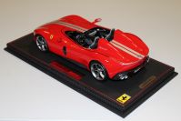 BBR Models  Ferrari Ferrari Monza SP2 - ROSSO CORSA - Rosso Corsa