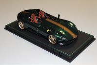 BBR Models  Ferrari #          Ferrari MONZA SP2 - GREEN METALLIC / GOLD - Green Metallic