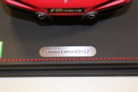 BBR Models  Ferrari Ferrari F8 Tributo - ROSSO CORSA MATT - Red Matt