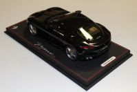 BBR Models  Ferrari Ferrari Roma - BLACK DAYTONA MET - Black Metallic