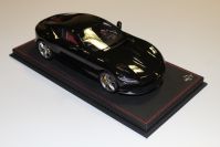 BBR Models  Ferrari Ferrari Roma - BLACK DAYTONA MET - Black Metallic