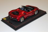 BBR Models  Ferrari Ferrari SF90 Spider - ROSSO FIORANO - Red Metallic