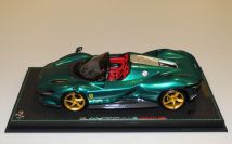 BBR Models  Ferrari # Ferrari Daytona SP3 - GREEN JEWEL - Green Metallic
