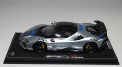 BBR Models  Ferrari #     Ferrari SF90 XX Stradalle - GRIGIO TITANIO - Titanium Grey