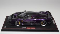 BBR Models  Ferrari #. Ferrari F80 - VIOLA HONG KONG - Red Matt