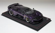 BBR Models  Ferrari #. Ferrari F80 - VIOLA HONG KONG - Red Matt