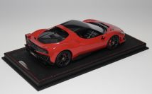 BBR Models  Ferrari # Ferrari 296 Speciale - ROSSO CORSA / BLACK - Rosso Corsa