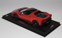 BBR Models  Ferrari # Ferrari 296 Speciale - ROSSO CORSA / BLACK - Rosso Corsa