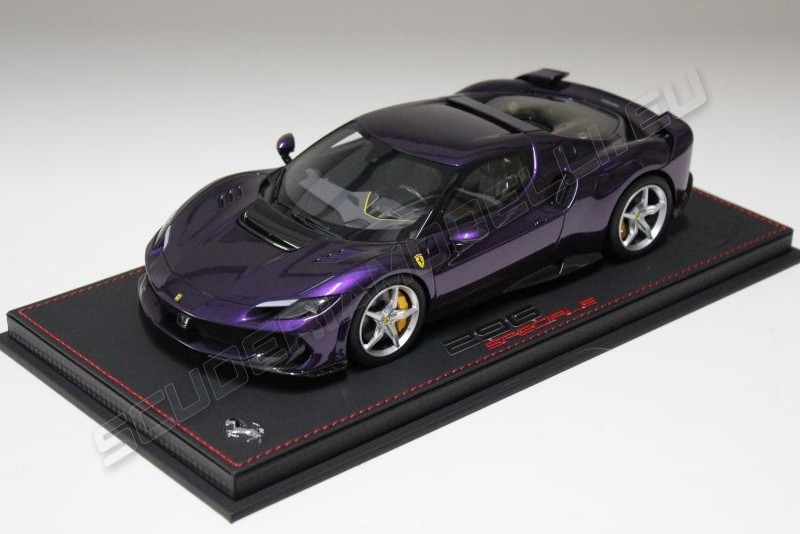 BBR Models Ferrari # Ferrari 296 Speciale - VIOLA HONG KONG - Red Matt