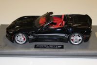 BBR Models 2014 Corvette Corvette Stingray Convertible - BLACK  - Black