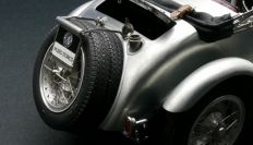 CMC Exclusive 1930 Alfa Romeo Alfa Romeo 6C 1750 GS - CLEAR FINISH - Aluminum