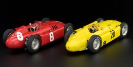 CMC Exclusive  Ferrari Lancia / Ferrari D50 #20 / #6 - RED / YELLOW - Red / Yellow