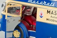 CMC Exclusive 1957 Fiat Maserati Transporter Fiat 642 RN2 Bartoletti Blue / Cream