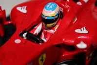 HW 2010 Ferrari Ferrari F10 - F-Alonso #8 - GP Bahrain - Red Metallic