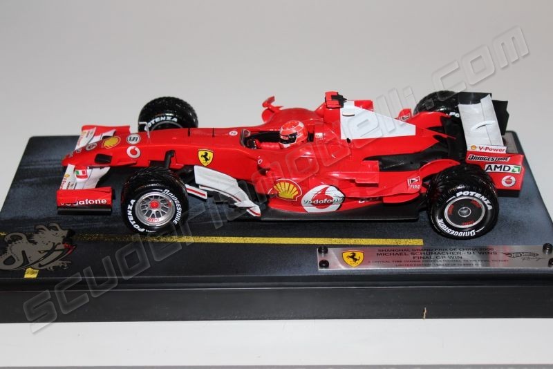 Mattel / Hot Wheels 2006 Ferrari 2006 - Ferrari F248 - 91 Wins - M ...
