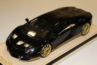 MR Collection  Lamborghini Lamborghini Aventador LP700-4 Miura Homage - BLACK / G Black / Gold