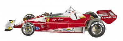 Mattel / Hot Wheels 1976 Ferrari Ferrari 312 T2 - GP MONACO 1976 - Red / White