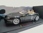 Mattel / Hot Wheels 2001 Ferrari Ferrari 550 Barchetta - BLACK - Black