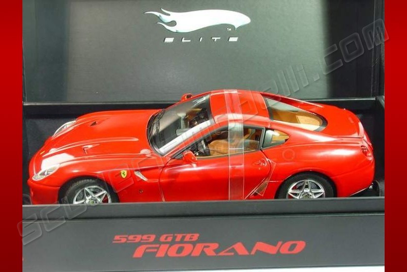 Ferrari 599 GTB Fiorano 2006 Rouge – Miniature 1/18 BBR-KYOSHO – Race Red BBR1872A1