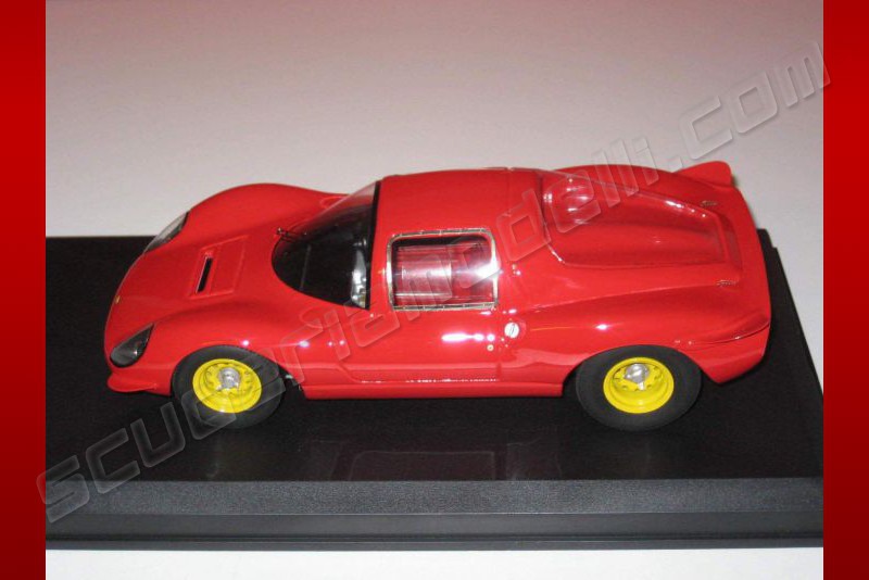 MG Model 1966 Ferrari Ferrari 206 S Dino Coupè - RED - Red