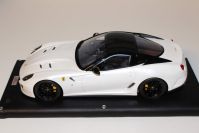 MR Collection 2010 Ferrari Ferrari 599 GTO - WHITE FUJI MATT / BLACK GLOSS ROOF - Fuji White Matt
