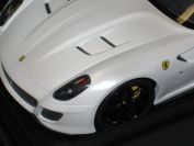 MR Collection 2010 Ferrari Ferrari 599 GTO - WHITE FUJI MATT / BLACK GLOSS ROOF - Fuji White Matt