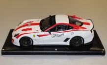 MR Collection  Ferrari Ferrari 599 XX Race-Versione Cliente #88 White / Red