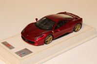 43 Ferrari 458 Italia - RED METALLIC - 01 / 25 [sold out]