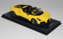 MR Collection  Bugatti #      Bugatti W16 Mistral - YELLOW - Yellow