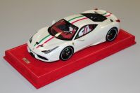 Ferrari 458 Speciale - FUJI WHITE / ITALIAN FLAG - [sold out]