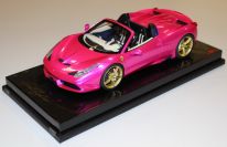 Ferrari 458 Speciale A - PINK FLASH / GOLD - ONE OFF [sold out]