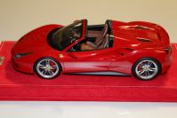 MR Collection 2015 Ferrari Ferrari 488 Spyder - RED METALLIC - Red Metallic
