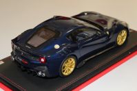 MR Collection  Ferrari Ferrari F12 TDF - BLUE TDF / GOLD WHEELS - Blue Tour de France