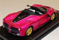 MR Collection  Ferrari LaFerrari Aperta - PINK FLASH / GOLD - ONE OFF - Pink Flash