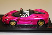 MR Collection  Ferrari LaFerrari Aperta - PINK FLASH / GOLD - ONE OFF - Pink Flash