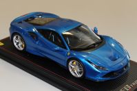 MR Collection  Ferrari Ferrari F8 Tributo - BLUE GENEVA - Blue metallic