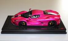 MR Collection  Ferrari Ferrari LaFerrari - PINK FLASH / ITALIA - ONE OFF Pink Flash
