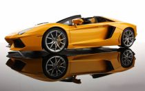 MR Collection 2013 Lamborghini Lamborghini Aventador LP700-4 Roadster - GIALLO ORION - Orion Yellow