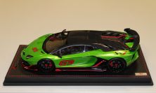MR Collection  Lamborghini Lamborghini Aventador SVJ - VERDE SELVANS Green Metallic