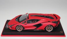 MR Collection  Lamborghini #       Lamborghini Sian - ROSSO MIMIR - Red Matt