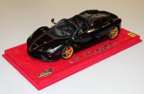 Ferrari LaFerrari Aperta - BLACK METALLIC / GOLD - [sold out]