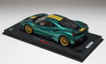 BBR Models  Ferrari Ferrari 488 Pista - GREEN JEWEL - #1/2 - Green