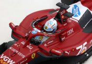 BBR Models  Ferrari #. Ferrari SF25 Monaco Livery 75 years Shell - LECLERC - Red
